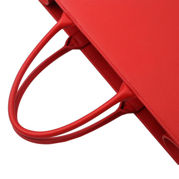 Signature Embossed Pebbled Tote