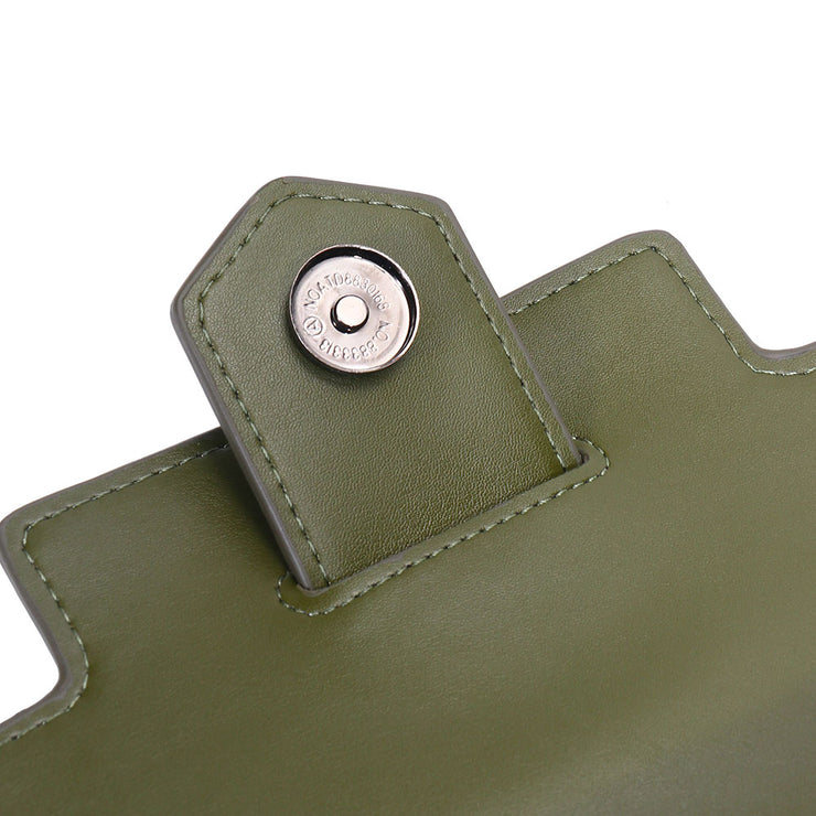Top Handle Leather Canvas Cargo Tote