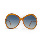Tinted Oversized Oval Sunglasses