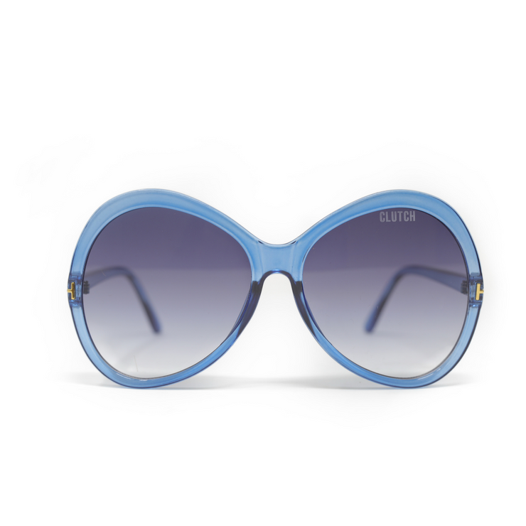 Tinted Oversized Oval Sunglasses