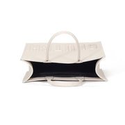 Signature Embossed Pebbled Tote