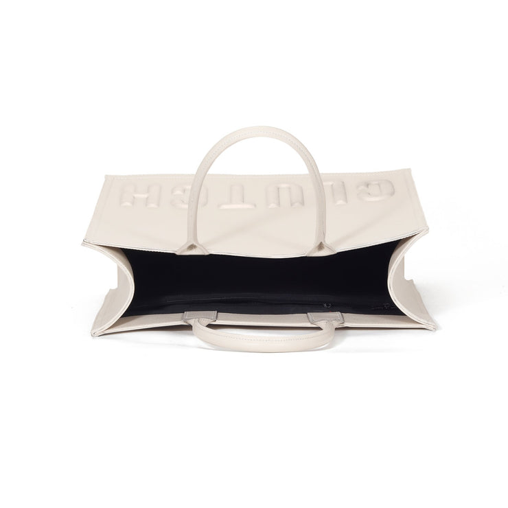 Signature Embossed Pebbled Tote