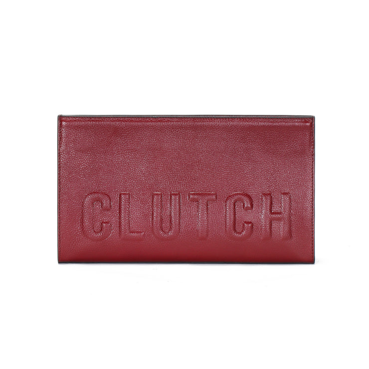 Pebbled Leather Clutch (4865743781967)