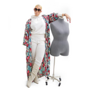 Classic Floral Kimono Robe