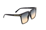 Retro Square Tinted Sunglasses