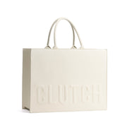 Signature Embossed Pebbled Tote