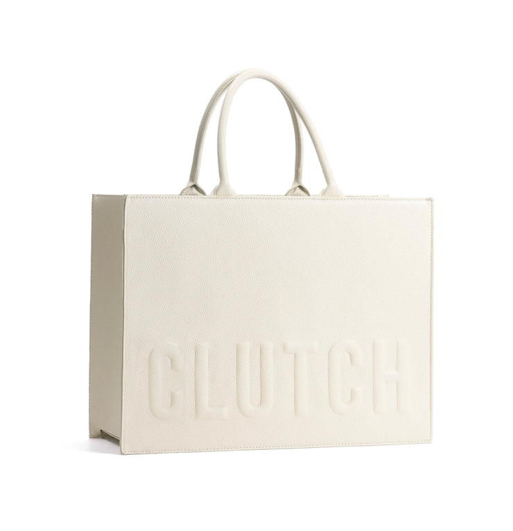 Signature Embossed Pebbled Tote