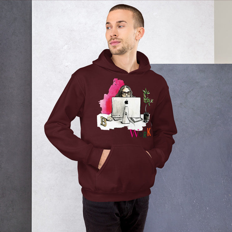 Unisex "WORK" Hoody - She&