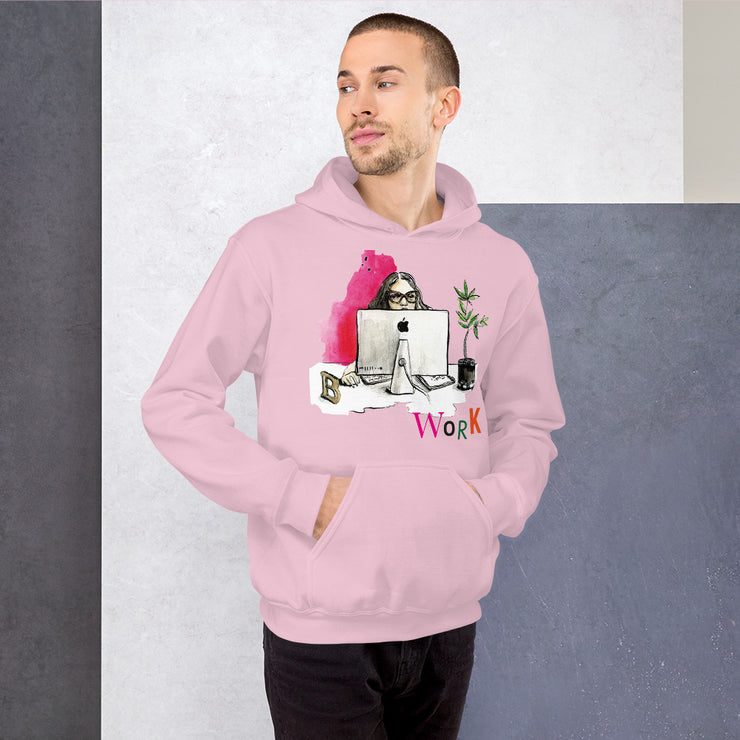 Unisex "WORK" Hoody - She&