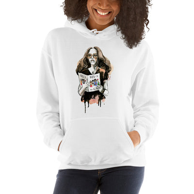 Unisex Hooded She's So Clutch Sweatshirt - She's So Clutch  (1545485942827)
