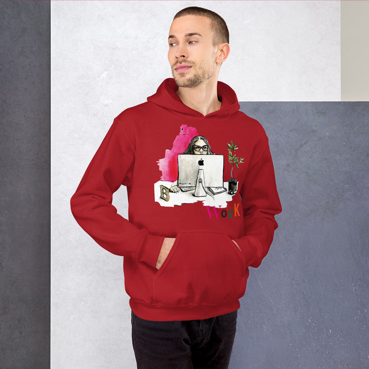 Unisex "WORK" Hoody - She&